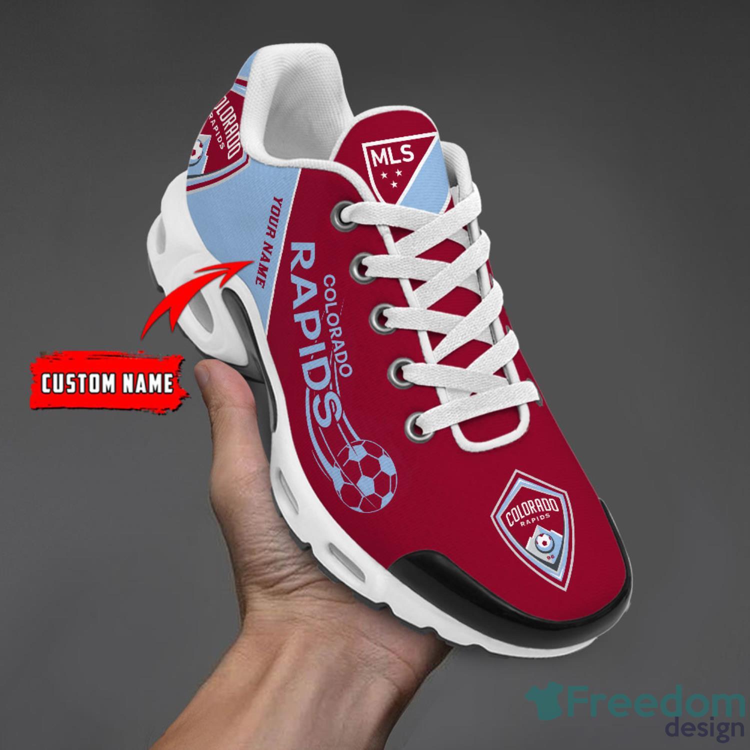 Chicago Cubs MLB Air Cushion Sports Shoes Custom Name For Fans