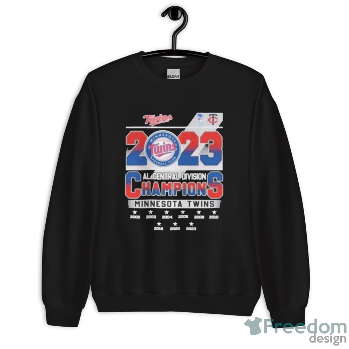 Colorado sports forever let’s go Colorado al central division champions minnesota twins logo design t shirt image Colorado sports forever let’s go Colorado al central division champions minnesota twins logo design t-shirt - Unisex Crewneck Sweatshirt