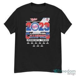 Colorado sports forever let’s go Colorado al central division champions minnesota twins logo design t-shirt