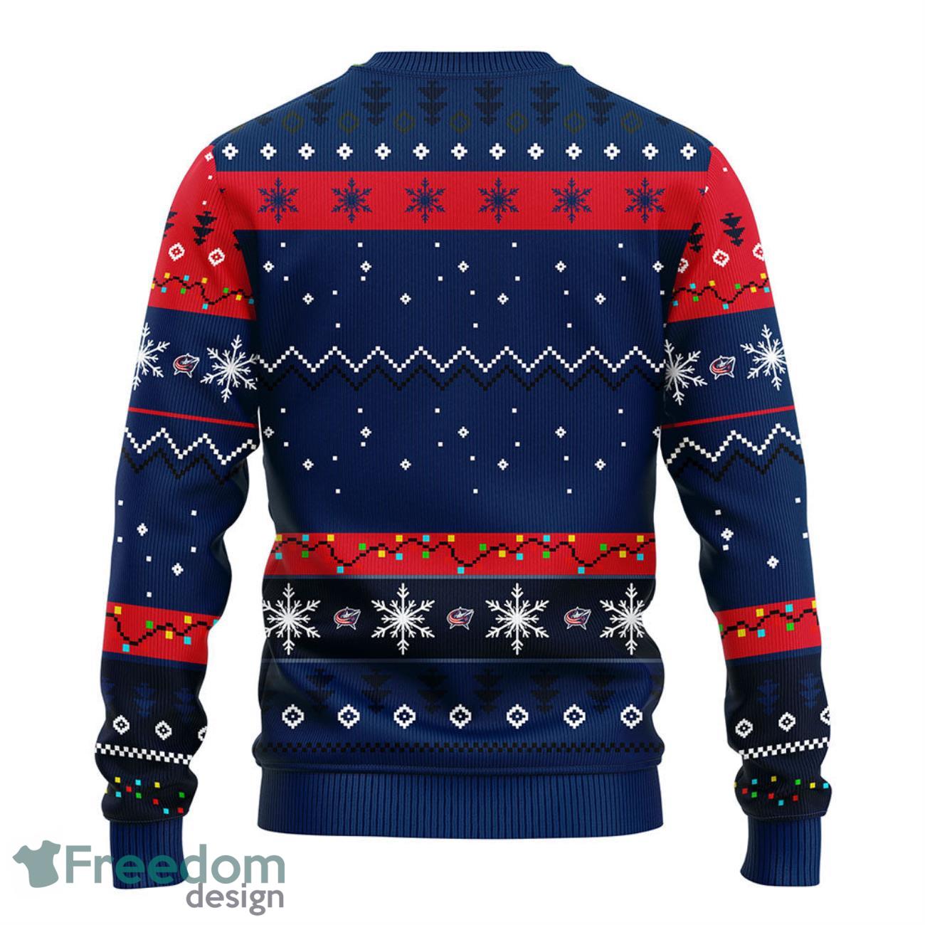 Columbus blue jackets ugly on sale sweater