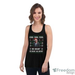 Cool Cool Cool No Doubt Ugly Christmas Sweatshirt, Jake Peralta Christmas Shirt image Cool Cool Cool No Doubt Ugly Christmas Sweatshirt, Jake Peralta Christmas Shirt - Women's Flowy Racerback Tank