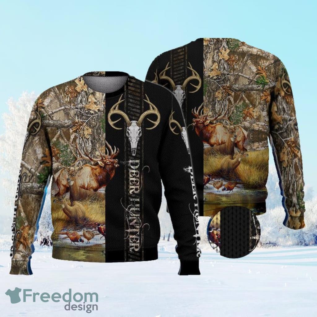 Deer hunter christmas outlet sweater