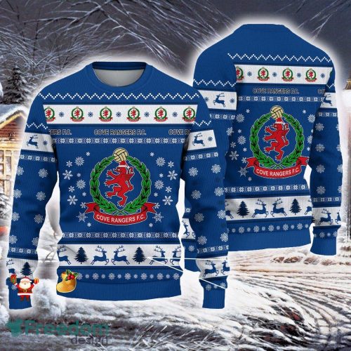 Cove Rangers F.C. spfl Ugly Christmas Sweaters For Fans Gift Unisex Christmas Tree Sweatshirt - Cove Rangers F.C. spfl Ugly Christmas Sweaters For Fans Gift Unisex Christmas Tree Sweatshirt