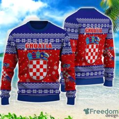 Croatia Christmas All Over Printed 3D Sweater Christmas Gift