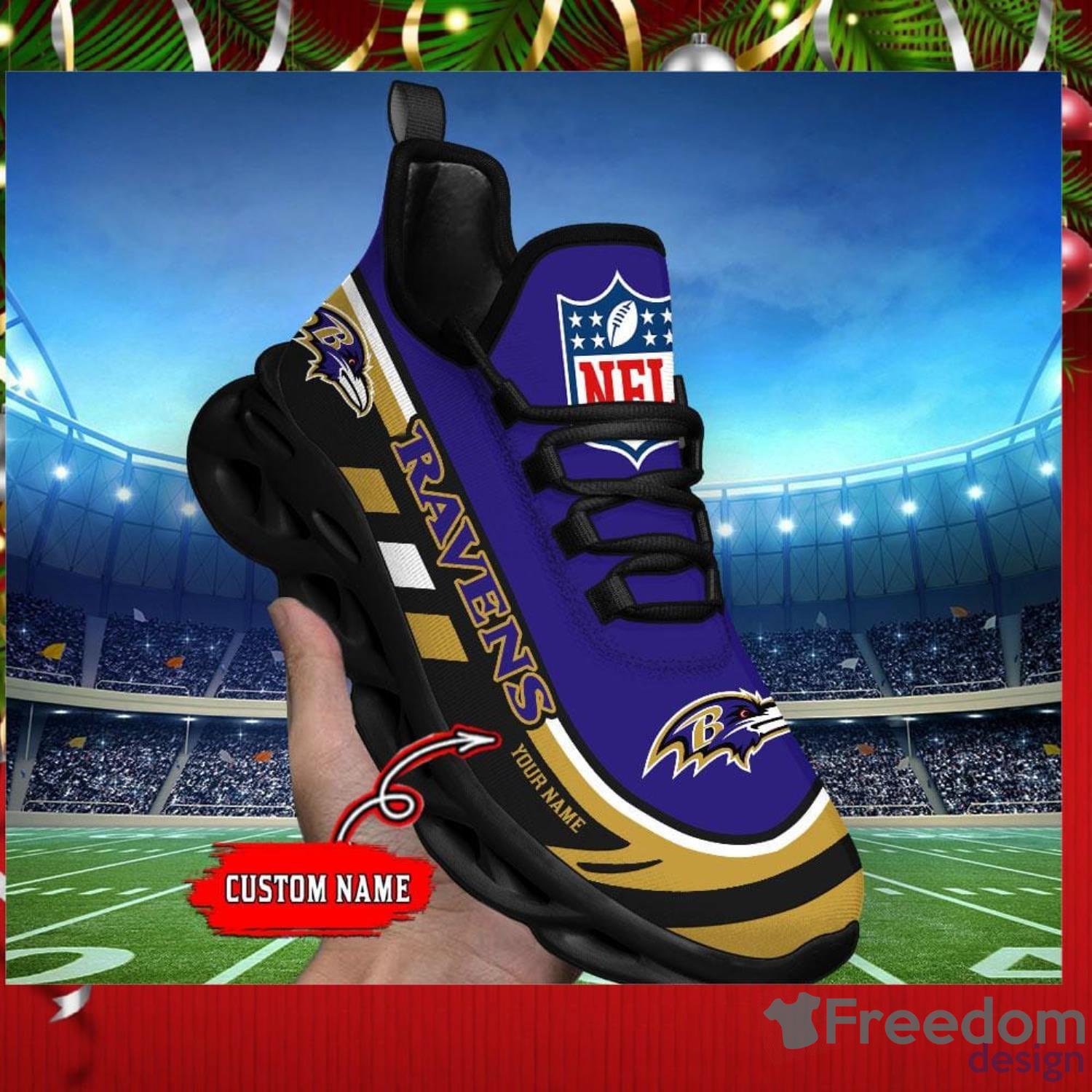 Buffalo Bills NFL Custom Name Max Soul Shoes Special Gift For Men Women  Fans - Freedomdesign