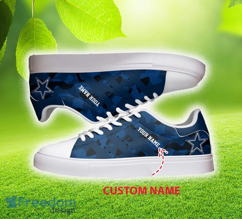 Dallas Cowboys Stan Smith Low Top Skate Shoes