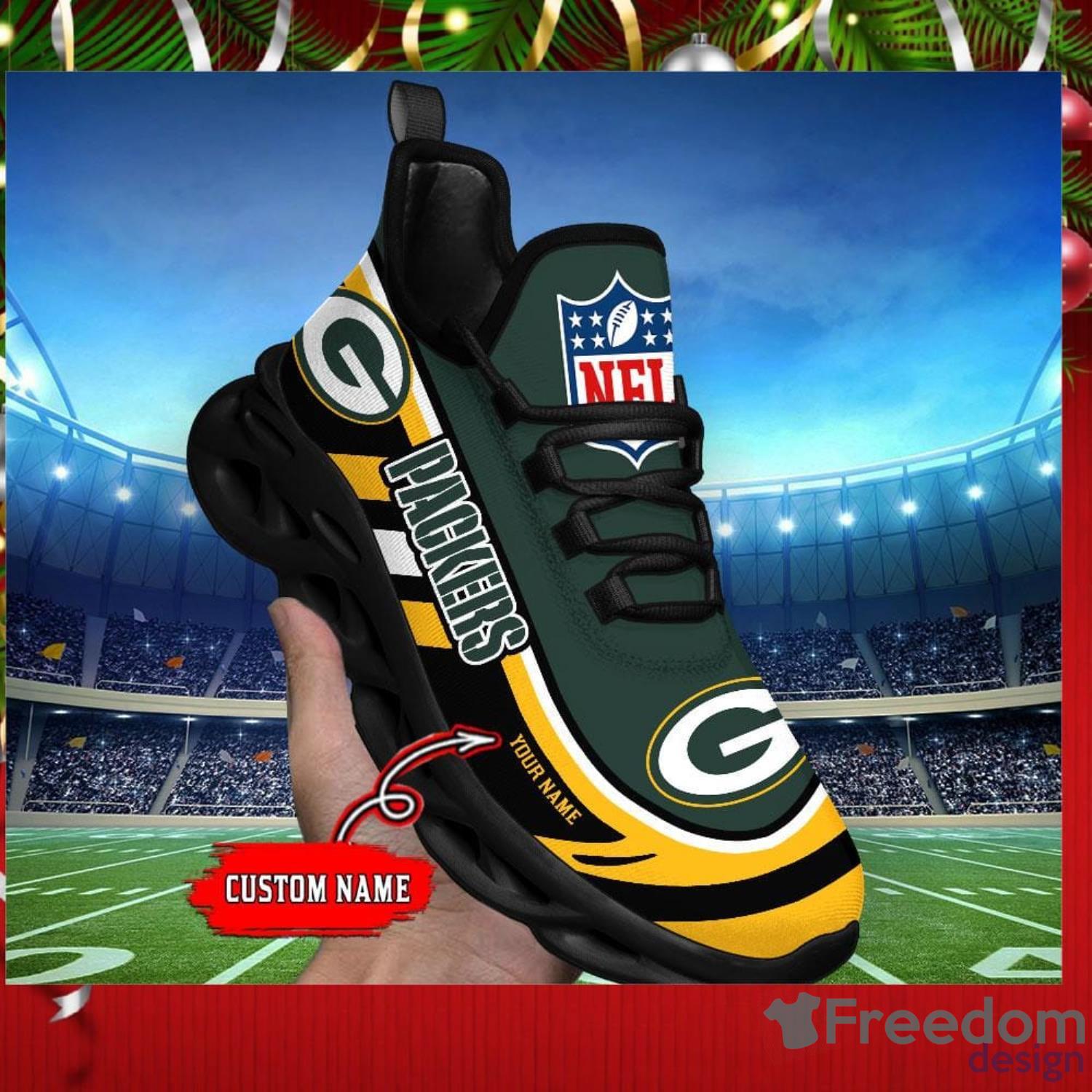 15% OFF NFL Shoes Lightweight Green Bay Packers Shoes Mens For Sale – 4 Fan  Shop