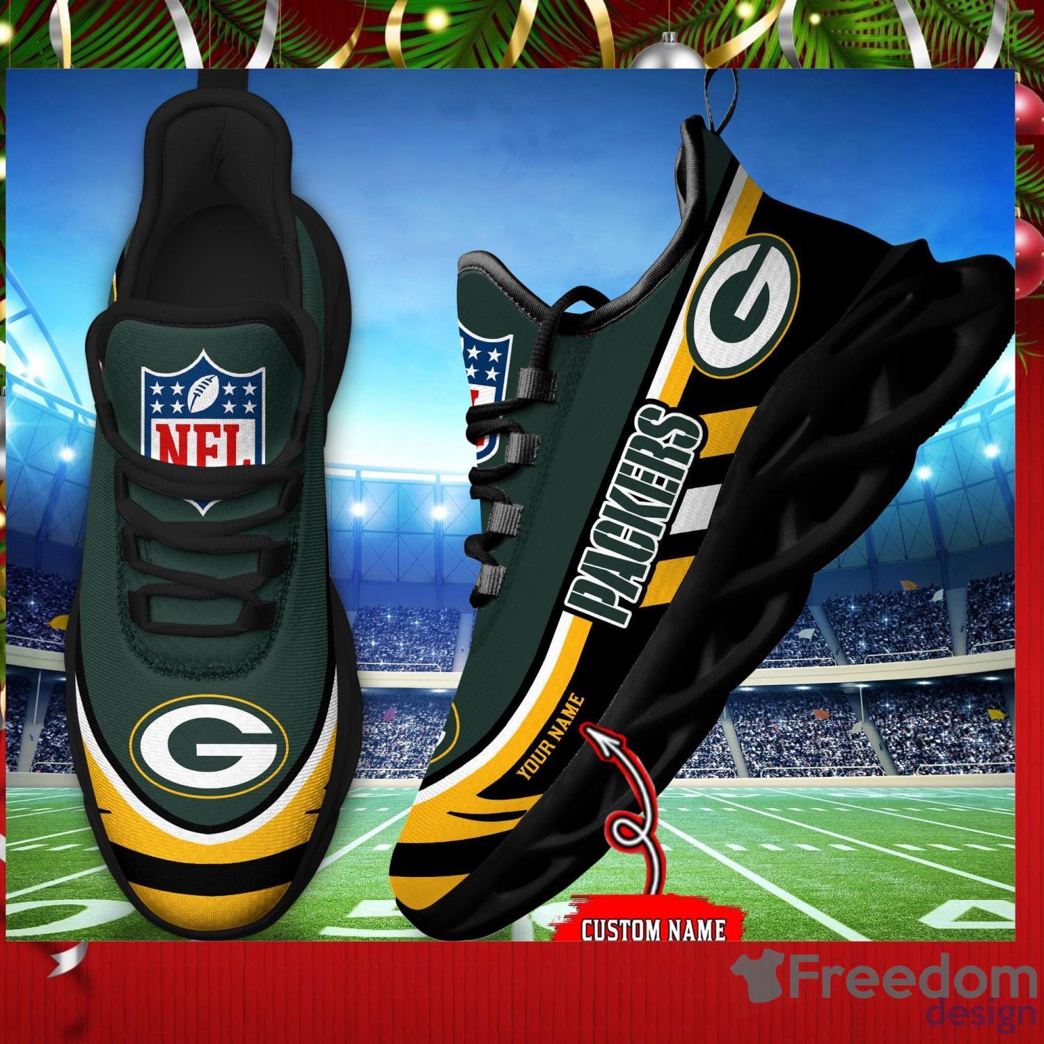 Green Bay Packers NFL Clunky Max Soul Shoes Custom Name Unique Gift For  True Fans - Freedomdesign