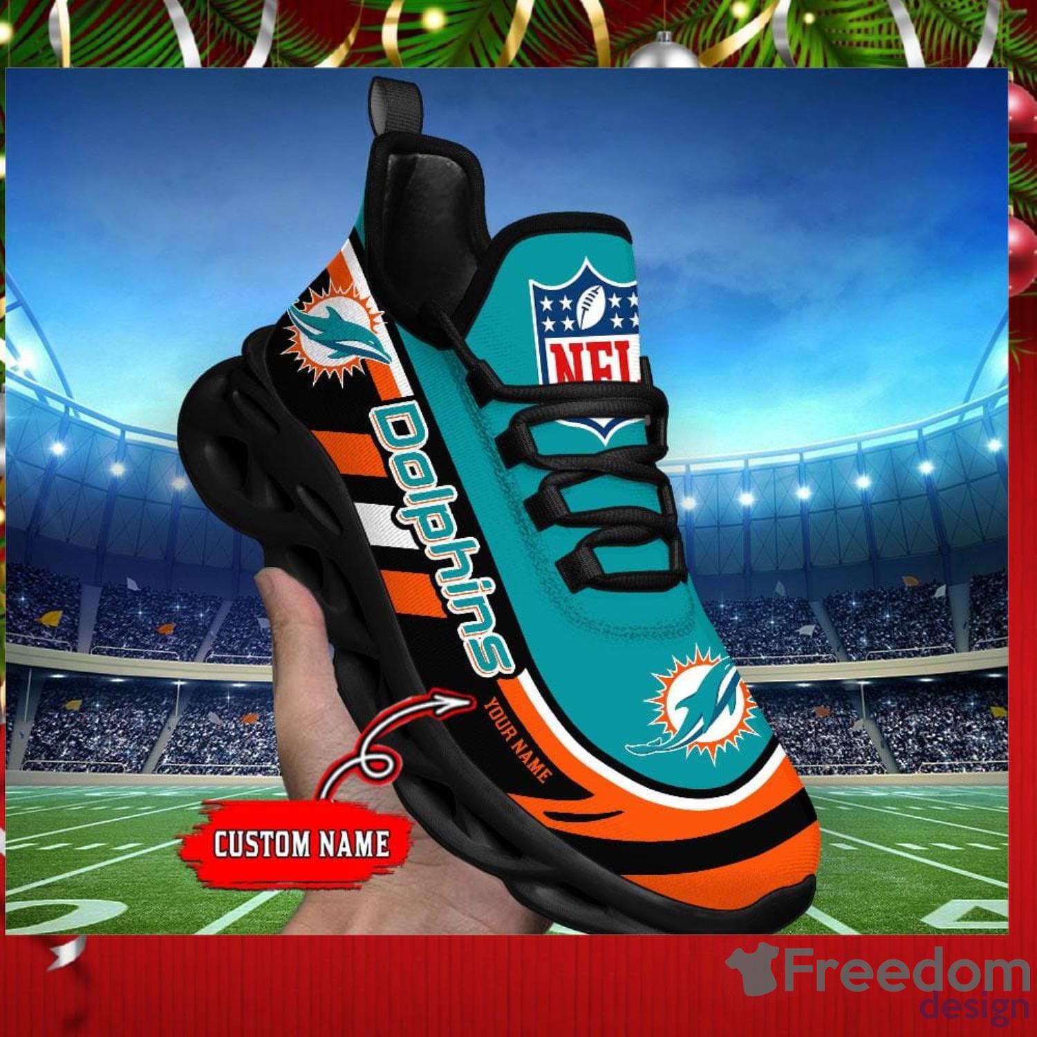 Miami Dolphins Boots Shoes Special Gift For Fan