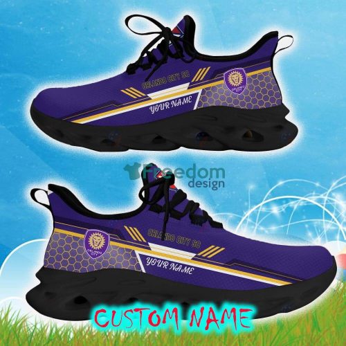 Custom Name Orlando City SC Purple Color Best Running Shoes For Fans Gift Men And Women Clunky Sneakers - Orlando City SC Chunky Shoes Personalized Photo 9