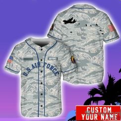 Custom Name US Air Force 71st Rescue Squadron Baseball Jersey Shirt Sport Gift For Men And Women