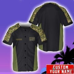 Custom Name US Army Baseball Jersey Shirt Sport Gift For Men And Women