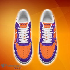 Custom Number And Name Clemson Tigers NCAA Air Force Shoes For Men And Women Running Sneakers - Clemson Tigers NCAA Air Force Shoes Personalized_3