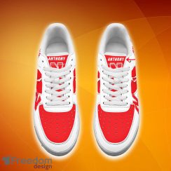 Custom Number And Name Nebraska Cornhuskers NCAA Air Force Shoes For Men And Women Running Sneakers - Nebraska Cornhuskers NCAA Air Force Shoes Personalized_3