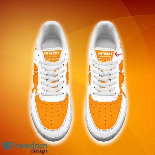 Custom Number And Name Tennessee Volunteers NCAA Air Force Shoes For Men And Women Running Sneakers - Tennessee Volunteers NCAA Air Force Shoes Personalized_3