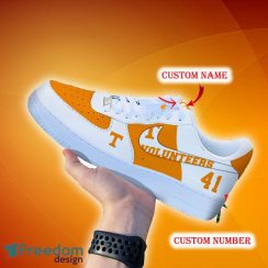 Custom Number And Name Tennessee Volunteers NCAA Air Force Shoes For Men And Women Running Sneakers - Tennessee Volunteers NCAA Air Force Shoes Personalized_1