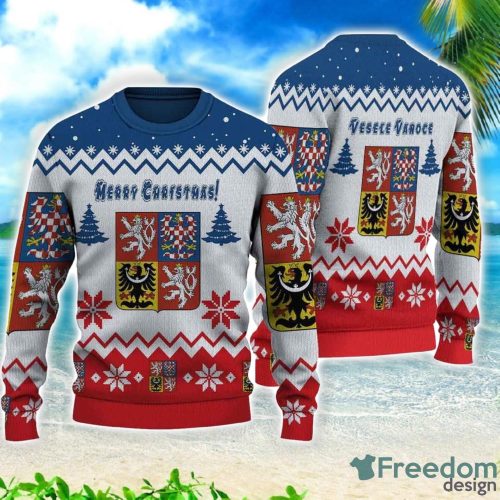 Czech Republic Gift 3D All Over Printed 3D Sweater Christmas Product Photo 1