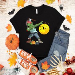 Dabbing zombie T-Shirt Halloween Gift Halloween Dab Funny Zombies T-Shirt Halloween Gift Sweatshirt Hoodie
