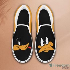 Daffy Duck Slip On Shoes AOP New For Men And Women Gift Christmas - Daffy Duck Slip On Shoes The Looney Tunes Funny Shoes Daffy Duck Shoes Vintage Daffy Duck Plush Looney Tunes Gift_1
