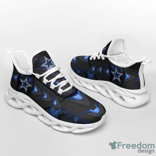 Dallas Cowboys Complement Gift Fans Max Soul Sneakers AOP Running Shoes For Men And Women - Dallas CowboysMax Soul Shoes Photo 2