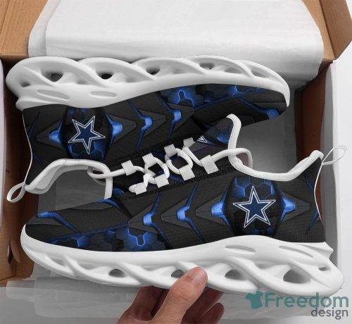 Dallas Cowboys Complement Gift Fans Max Soul Sneakers AOP Running Shoes For Men And Women - Dallas CowboysMax Soul Shoes Photo 3