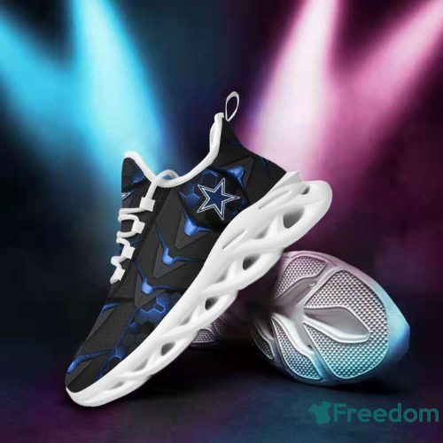 Dallas Cowboys Complement Gift Fans Max Soul Sneakers AOP Running Shoes For Men And Women - Dallas CowboysMax Soul Shoes Photo 1