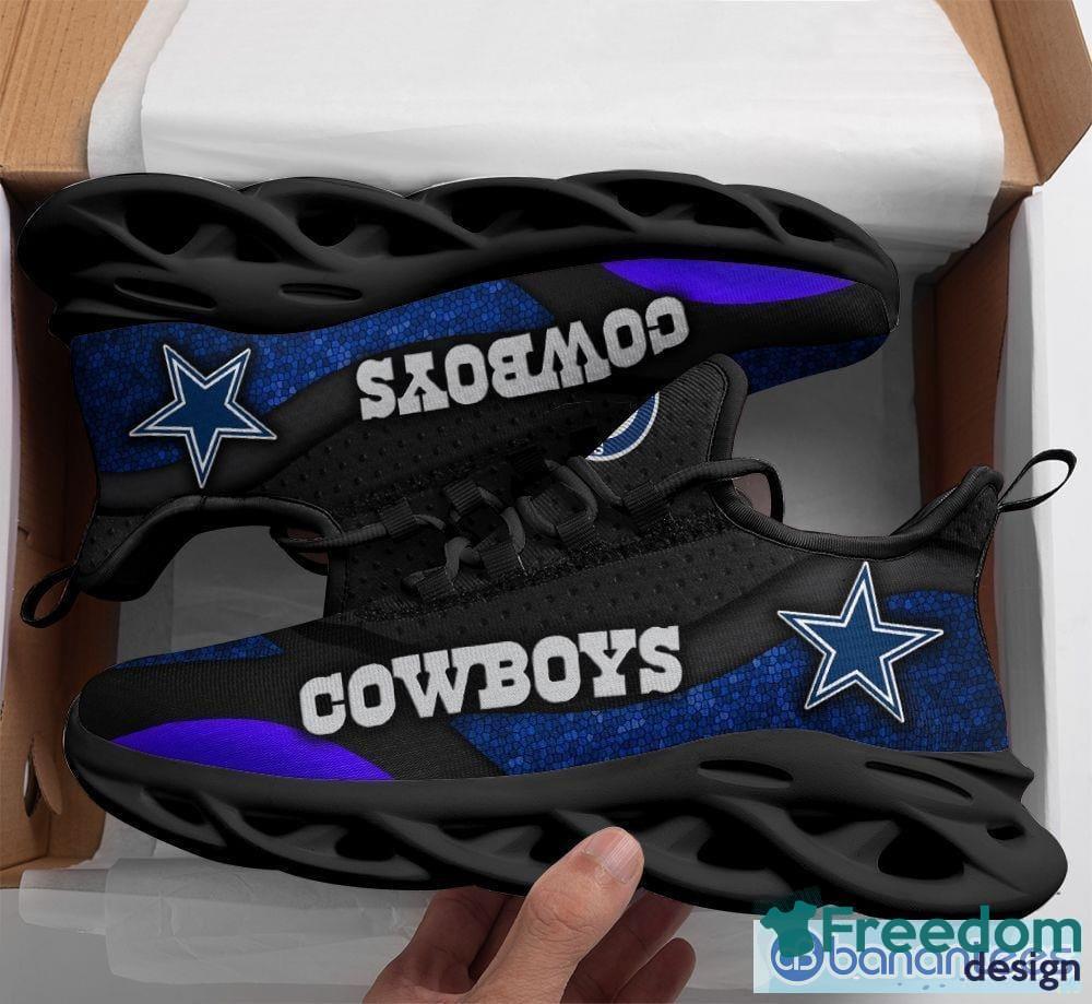 NFL Dallas Cowboys Shoes For Men Women Sports Team White Sneakers