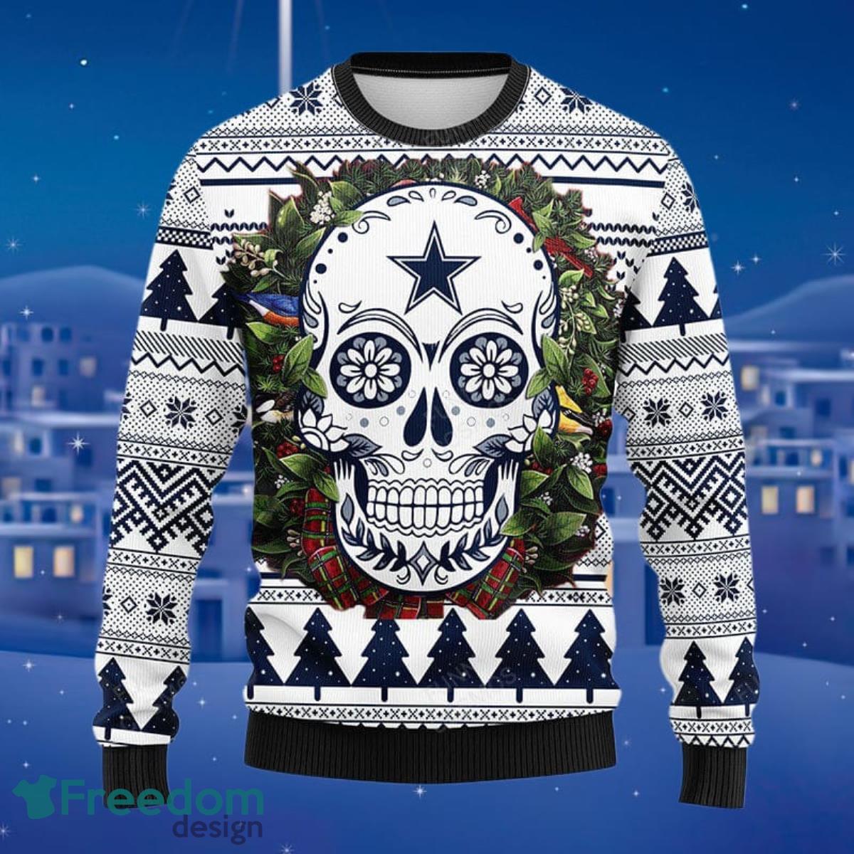 Dallas Cowboys Pub Dog Christmas Ugly Sweater - Growkoc