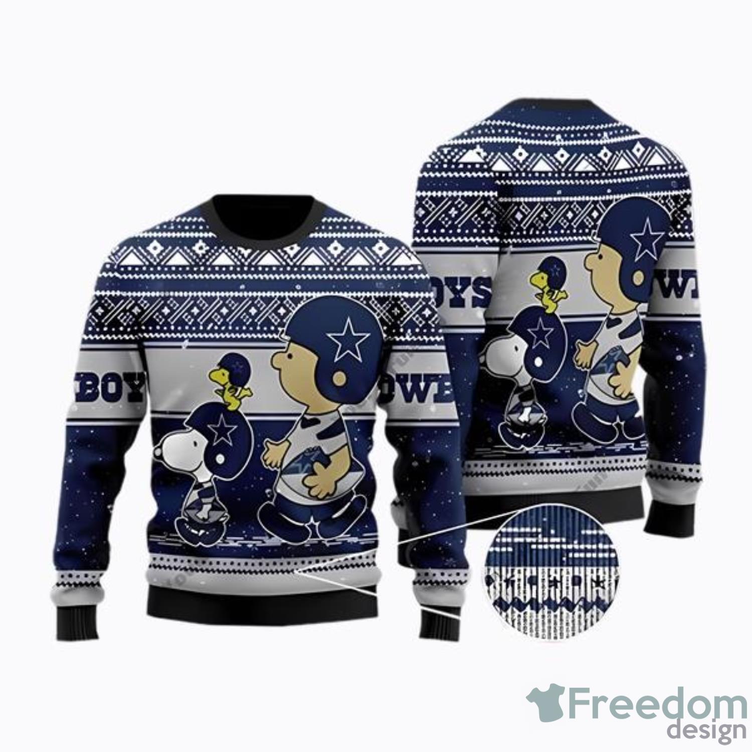 Personalized Dallas Cowboys Ugly Sweater - T-shirts Low Price