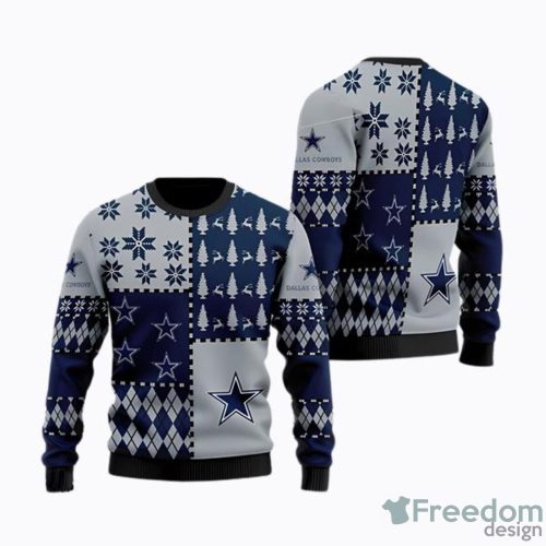 Dallas Cowboys Ugly Christmas Sweater Men And Women Holiday Gifts Best Christmas Product Photo 1