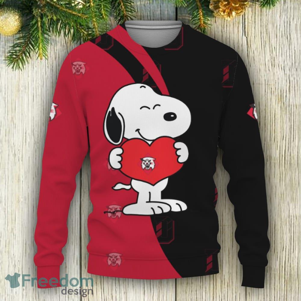 Chicago Cubs Snoopy Cute Heart American Sports Team Sweatshirt 3D All Over  Printed Sweater - Freedomdesign