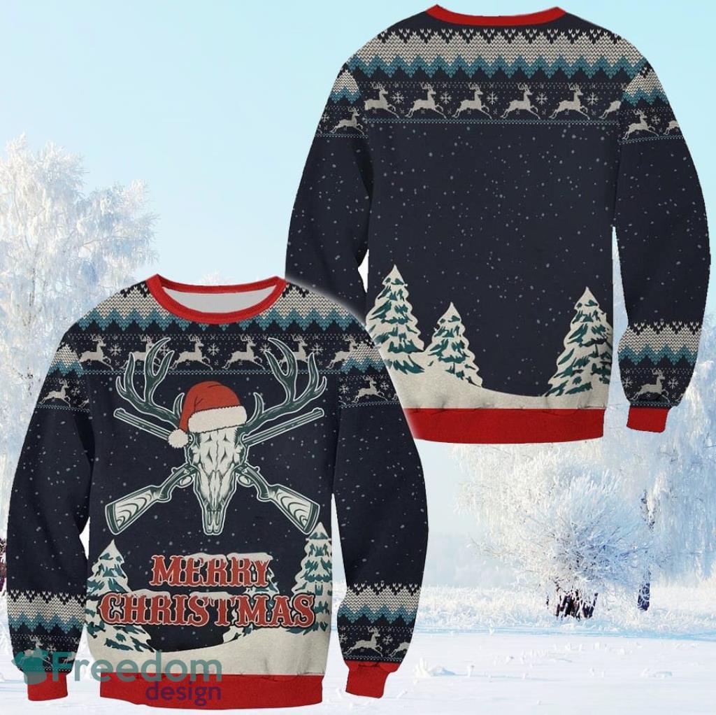 Deer hunting hotsell ugly christmas sweater