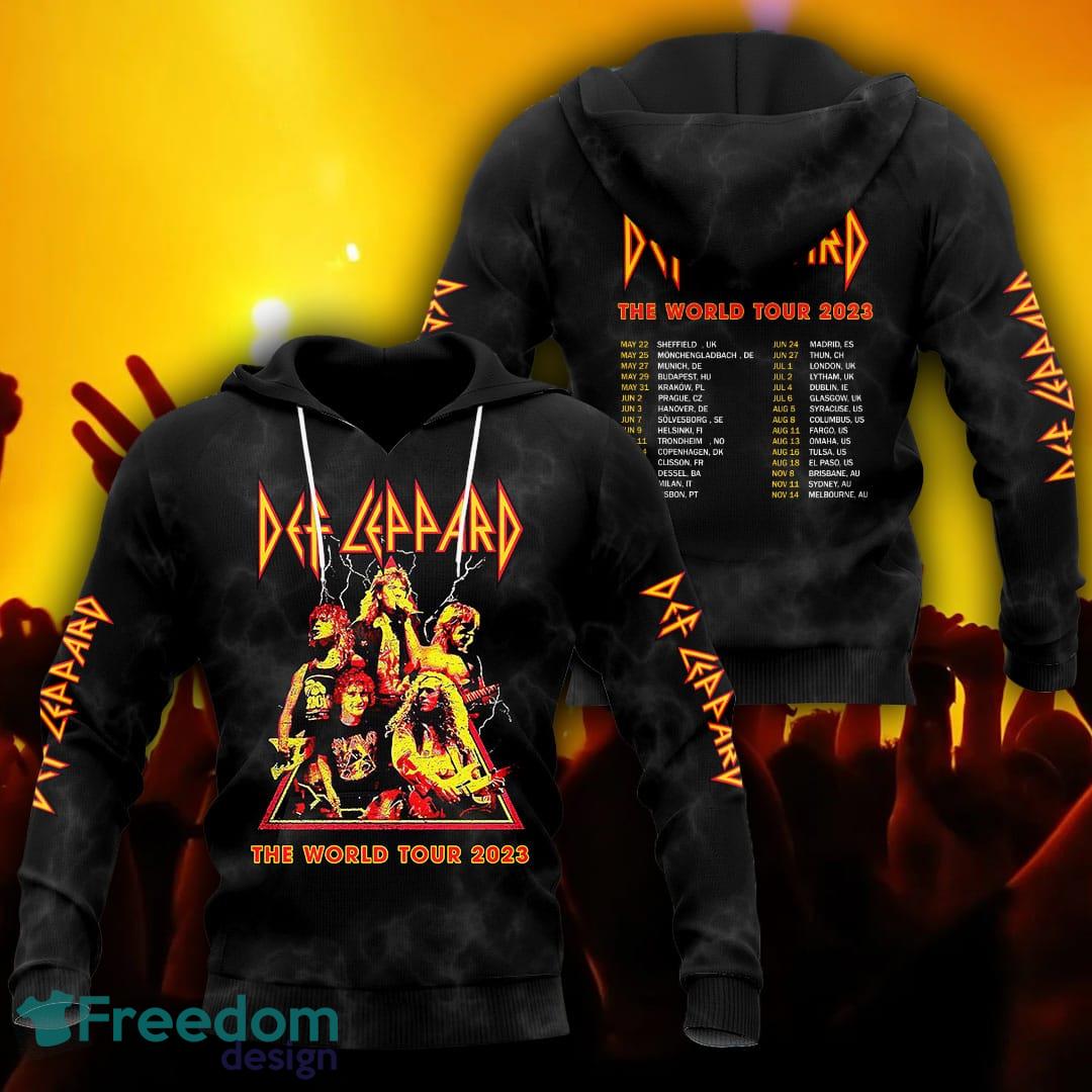 Def Leppard Graphic Tee Shirt Sweatshirt Hoodie Mens Womens