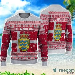 Denmark Christmas All Over Printed 3D Sweater Christmas Gift