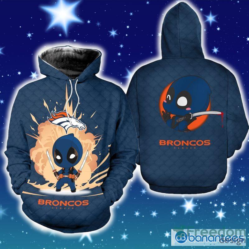 Denver Broncos Dead Pool Hoodie Zip Hoodie Christmas Fans All Over Printed Gift For Men And Women - Denver Broncos Dead Pool Hoodie Zip Hoodie Christmas Fans All Over Printed Gift For Men And Women