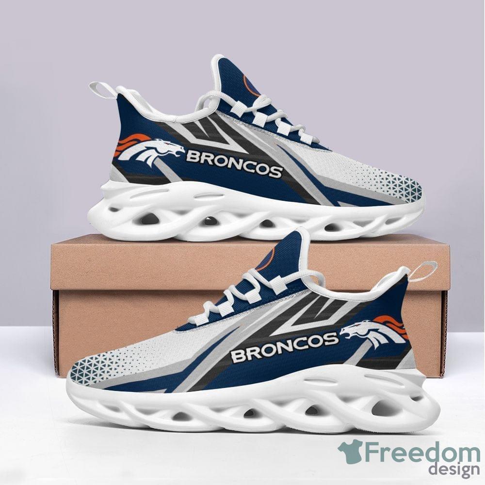 Denver Broncos NFL Striped Style Special Max Soul Shoes Running