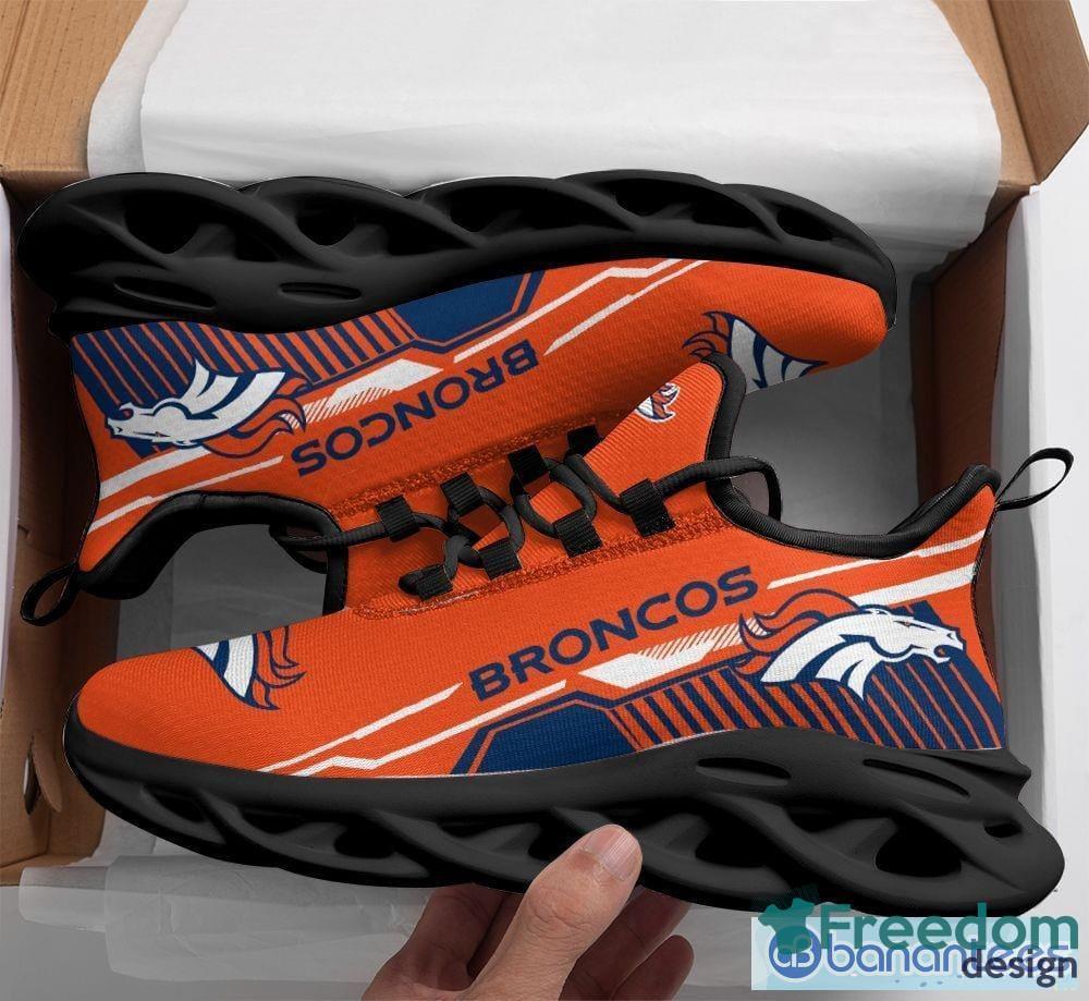 Denver Broncos NFL Orange Blue Max Soul Shoes