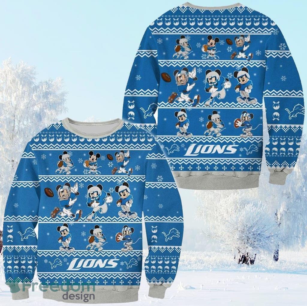 Detroit Lions Ugly Christmas Sweater – Michigan Studio