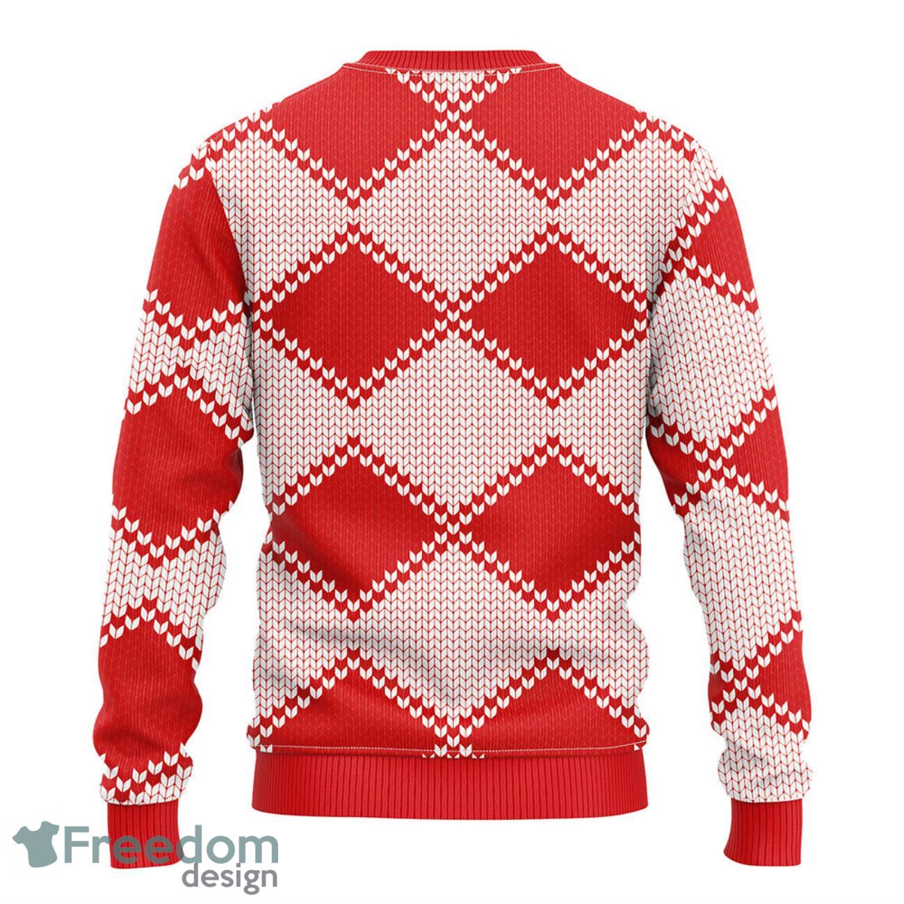 Detroit Red Wings Hockey Custom Ugly Christmas Sweater - EmonShop - Tagotee