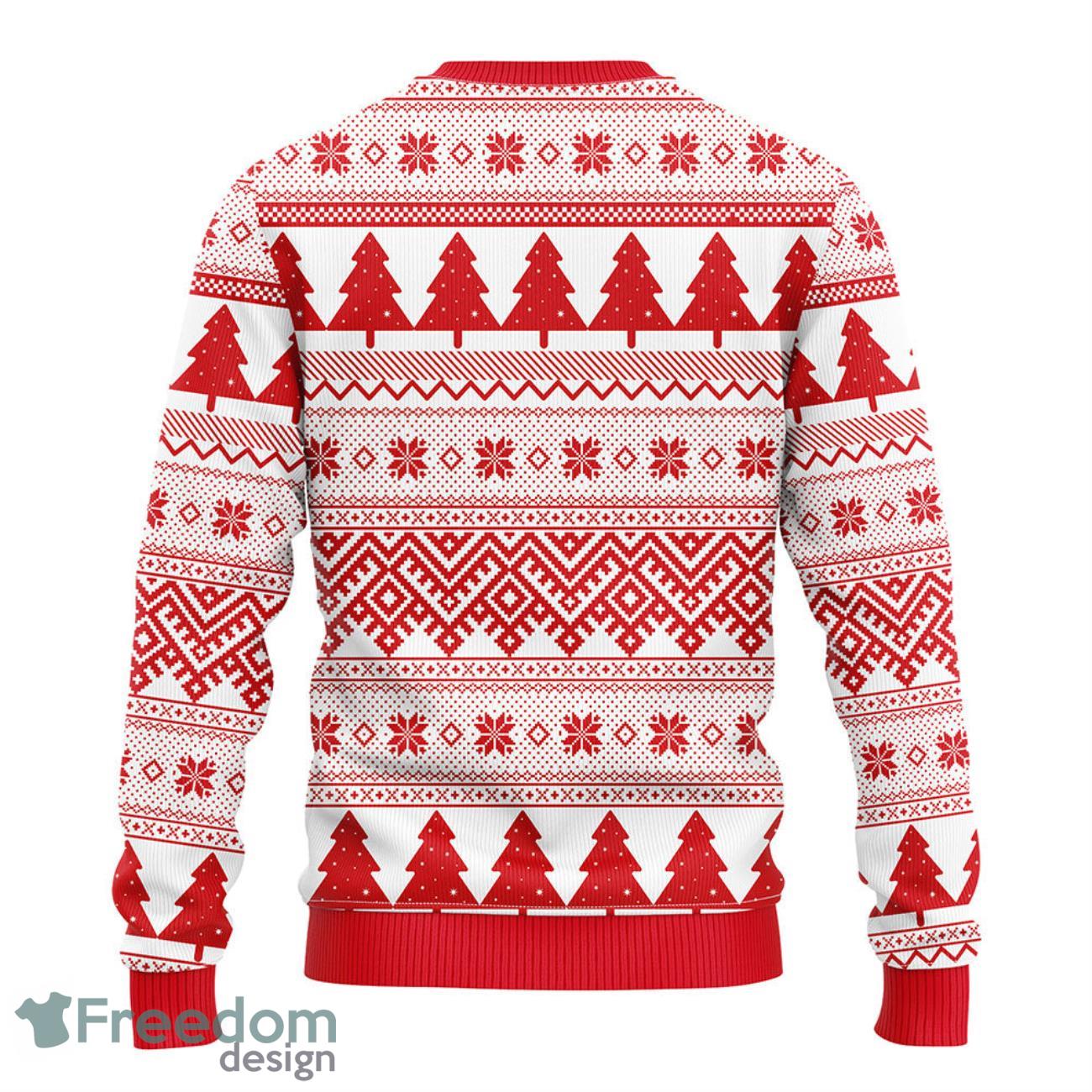 Detroit Red Wings Grateful Dead Ugly Christmas Fleece Sweater -  Freedomdesign