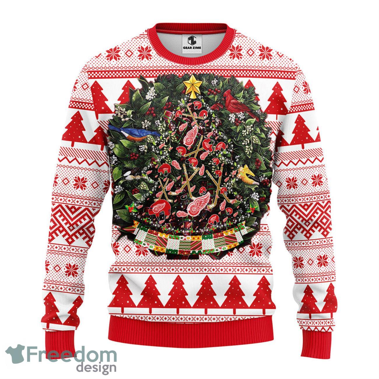 Detroit Red Wing Grateful Dead Ugly Sweater - T-shirts Low Price