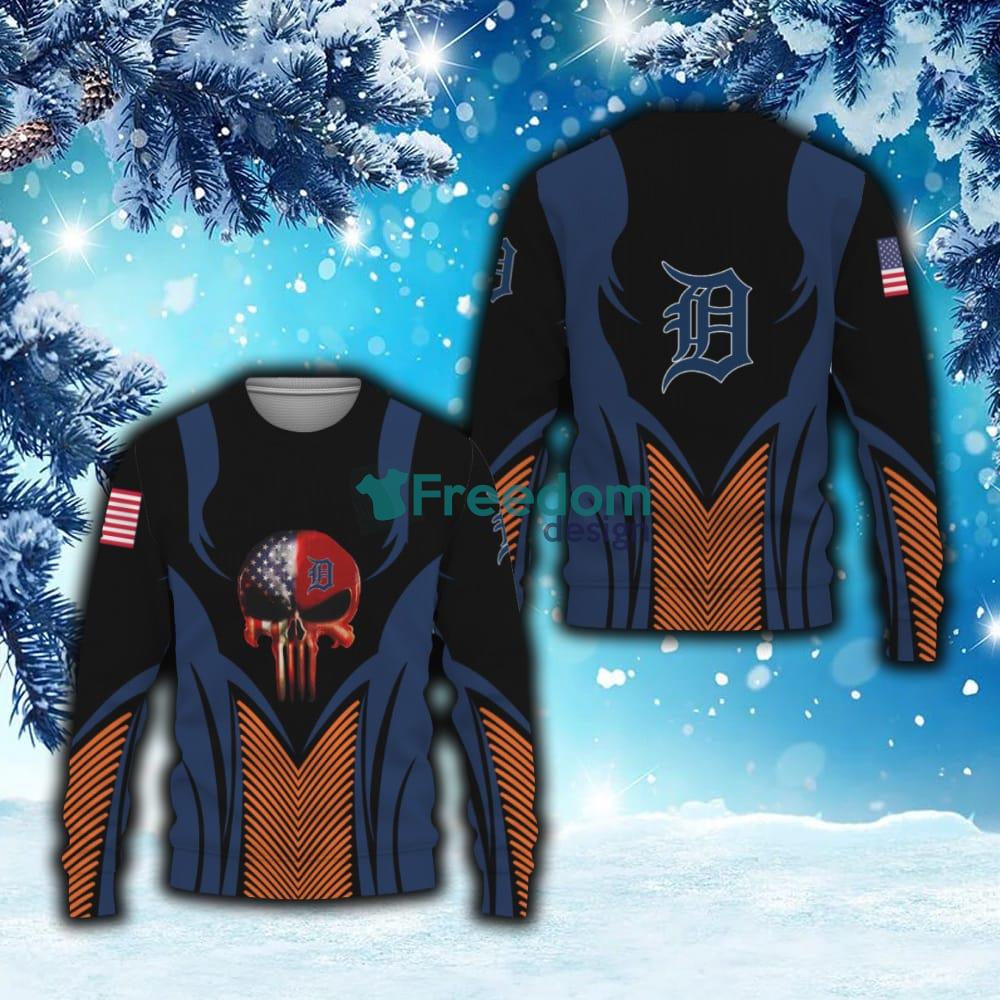 Personalized Detroit Tigers Football Team Logo Ugly Sweater - T-shirts Low  Price