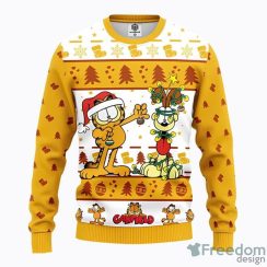 Disney Garfield AOP Ugly Christmas Sweater Christtmas Holiday Gift