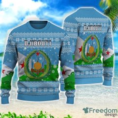 Djibouti Christmas Gift 3D All Over Printed 3D Sweater