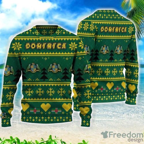 Dominica Christmas All Over Printed 3D Sweater Christmas Gift Product Photo 1