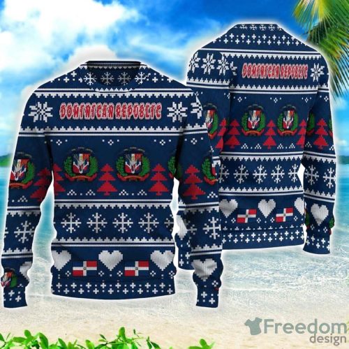 Dominican Republic Christmas All Over Printed 3D Sweater Christmas Gift Product Photo 1