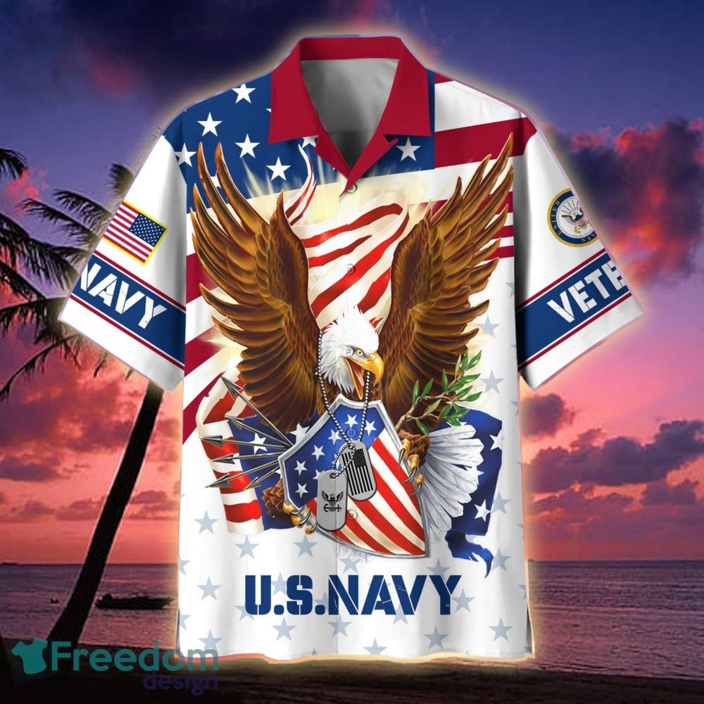 Unique Proudly Served Plus Size US Marine Corps Hawaiian Shirt For Men  Veteran - Freedomdesign