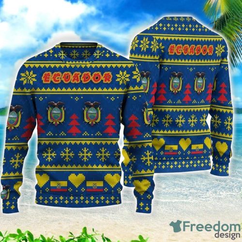 Ecuador Christmas Gift 3D All Over Printed 3D Sweater Product Photo 1