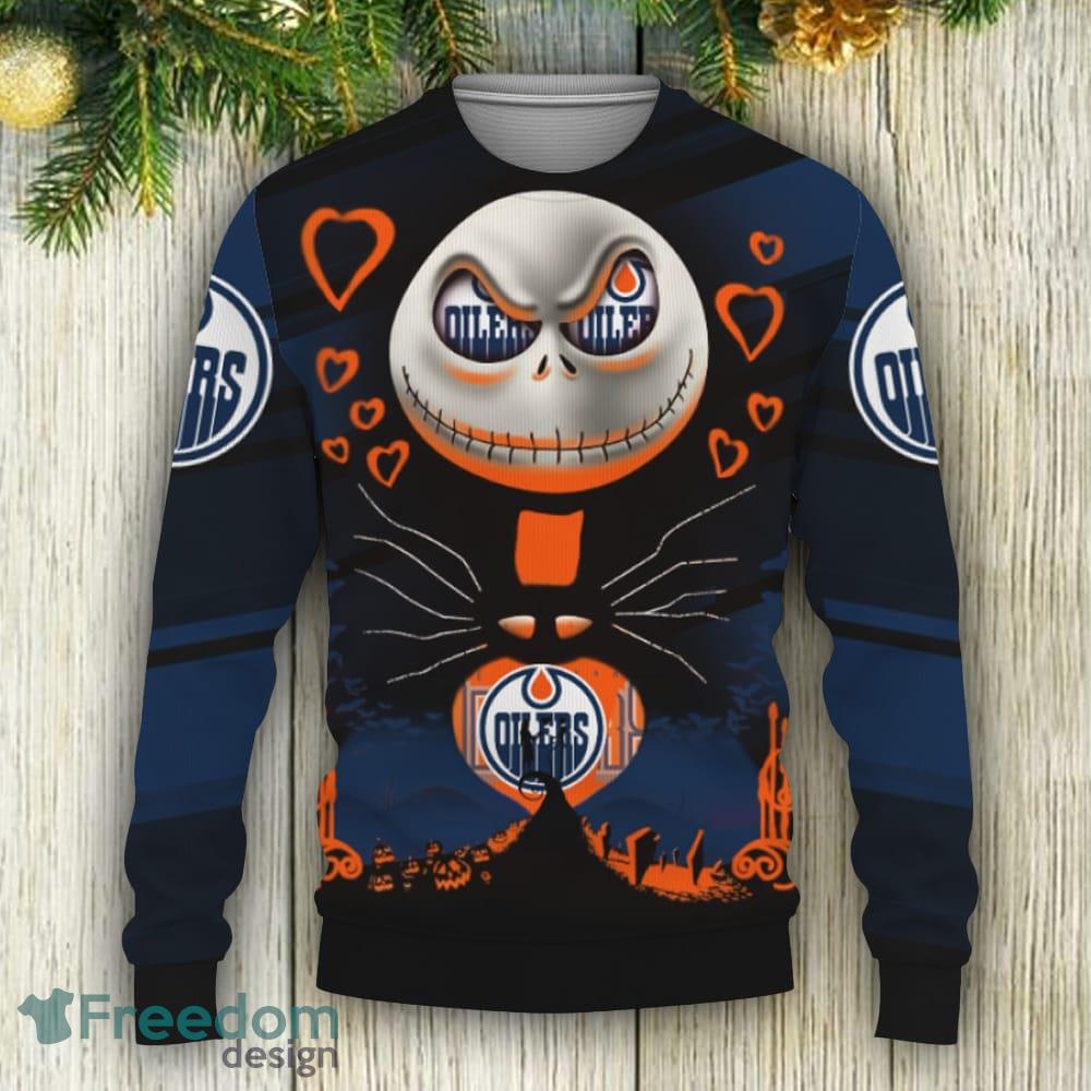 Edmonton Oilers Shop Champion Teamwear 2023 Ugly Christmas Sweater