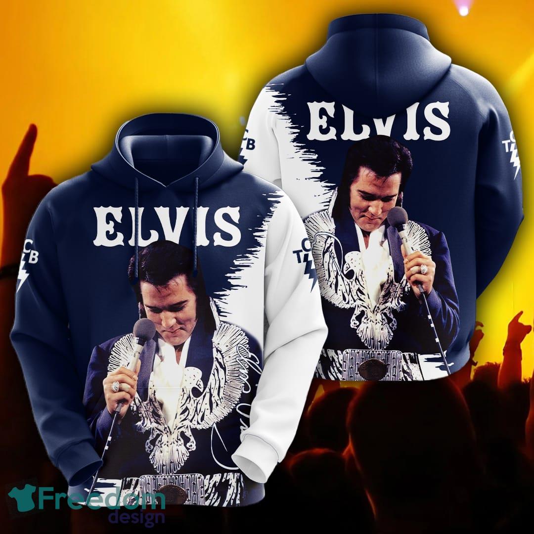 Elvis zip clearance up hoodie